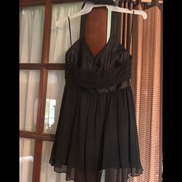 Express black sparkle halter top - Picture 5 of 6